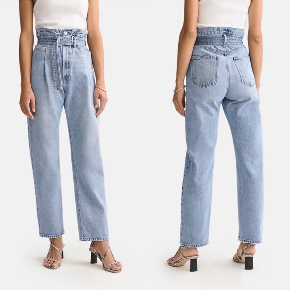 Agolde Denim - Agolde 90’s High Rise Paperbag Jeans
